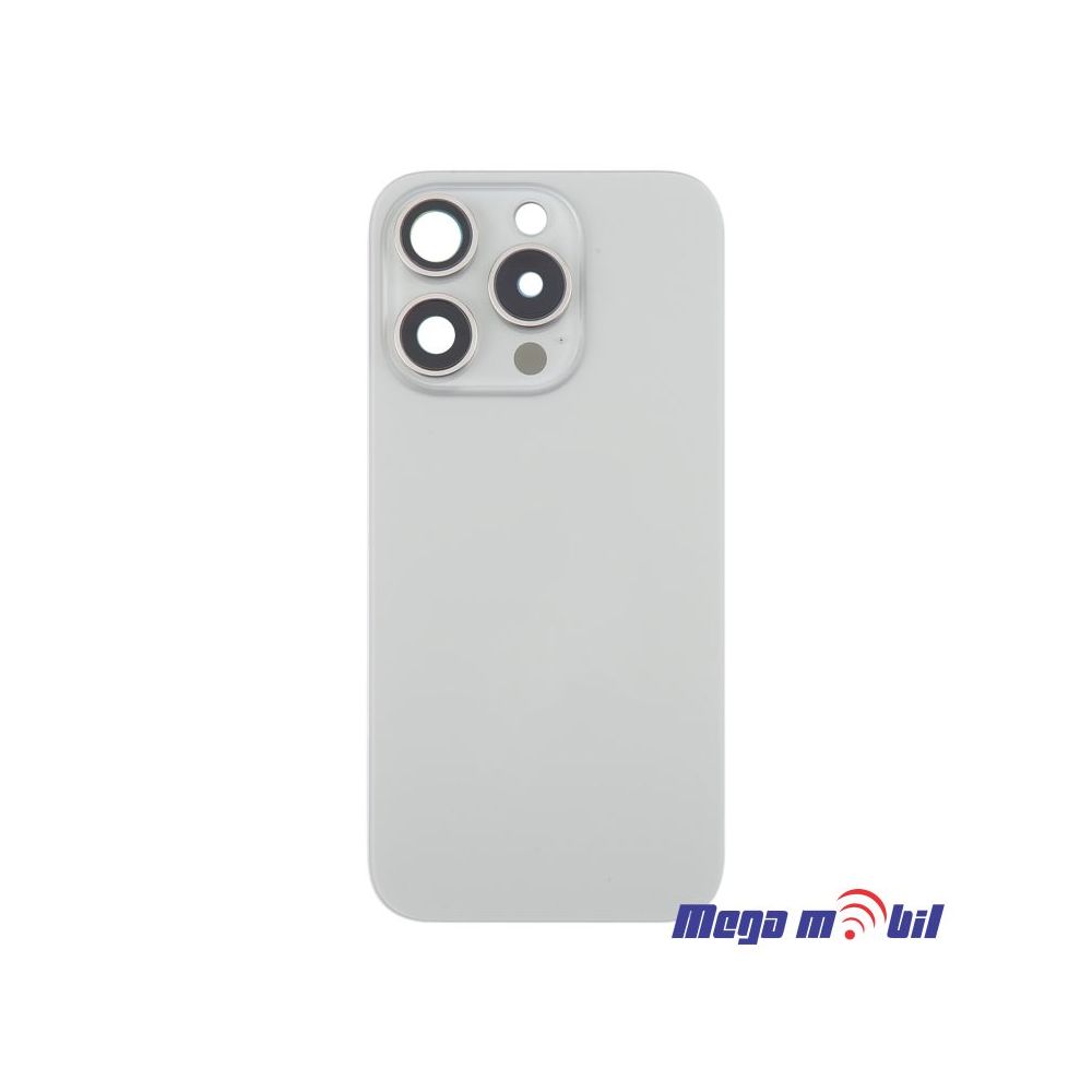 Zadno staklo iPhone 16 Pro Natural so magneti za wireless i stakla za kamera 
