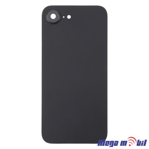 Zadno staklo iPhone 16e Black so stakla za kamera 