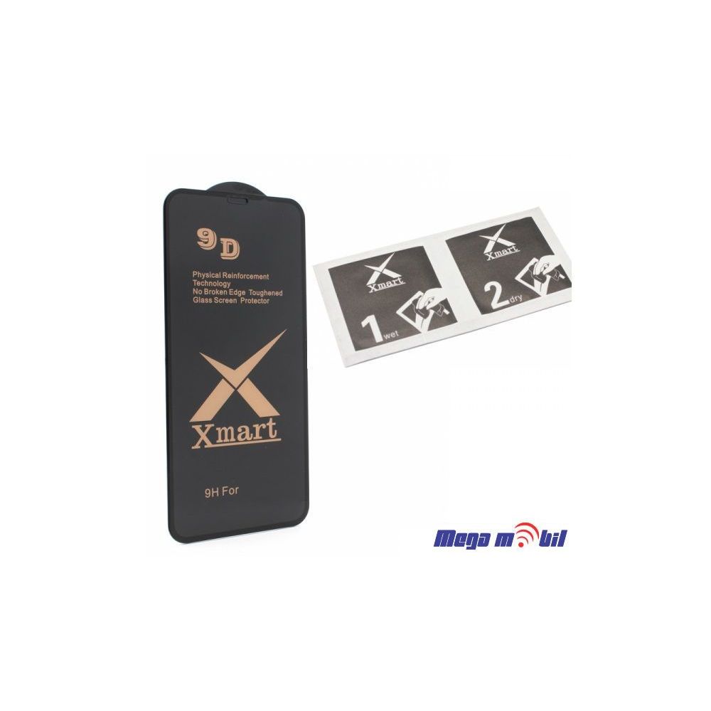 Tempered glass za iPhone 17 Pro X Mart 9D black