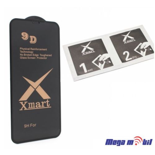 Tempered glass za iPhone 17 Pro X Mart 9D black