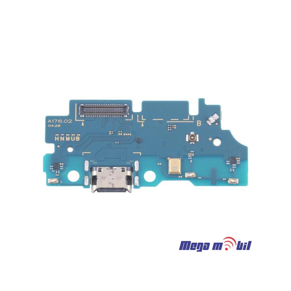 Konektor za polnenje Samsung A176B / A17 5G komplet plocka