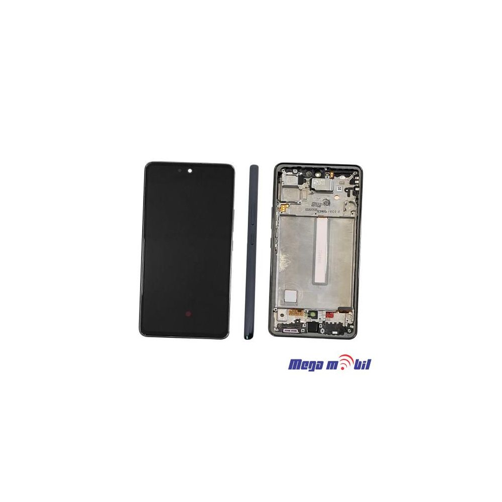 Ekran Samsung A536B/ A53 5G SO RAMKA black Repariran