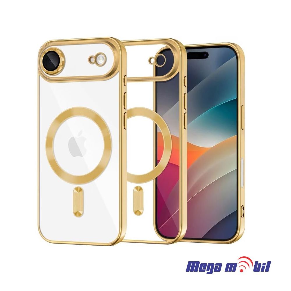 Futrola iPhone 17 Air Metal Brushed gold