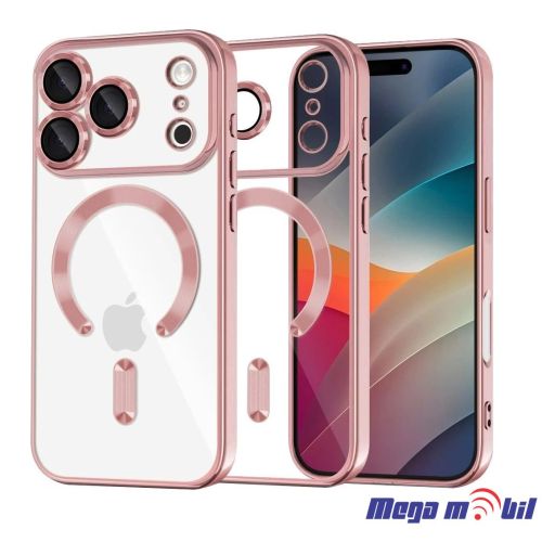 Futrola iPhone 17 Pro Max Metal Brushed rose