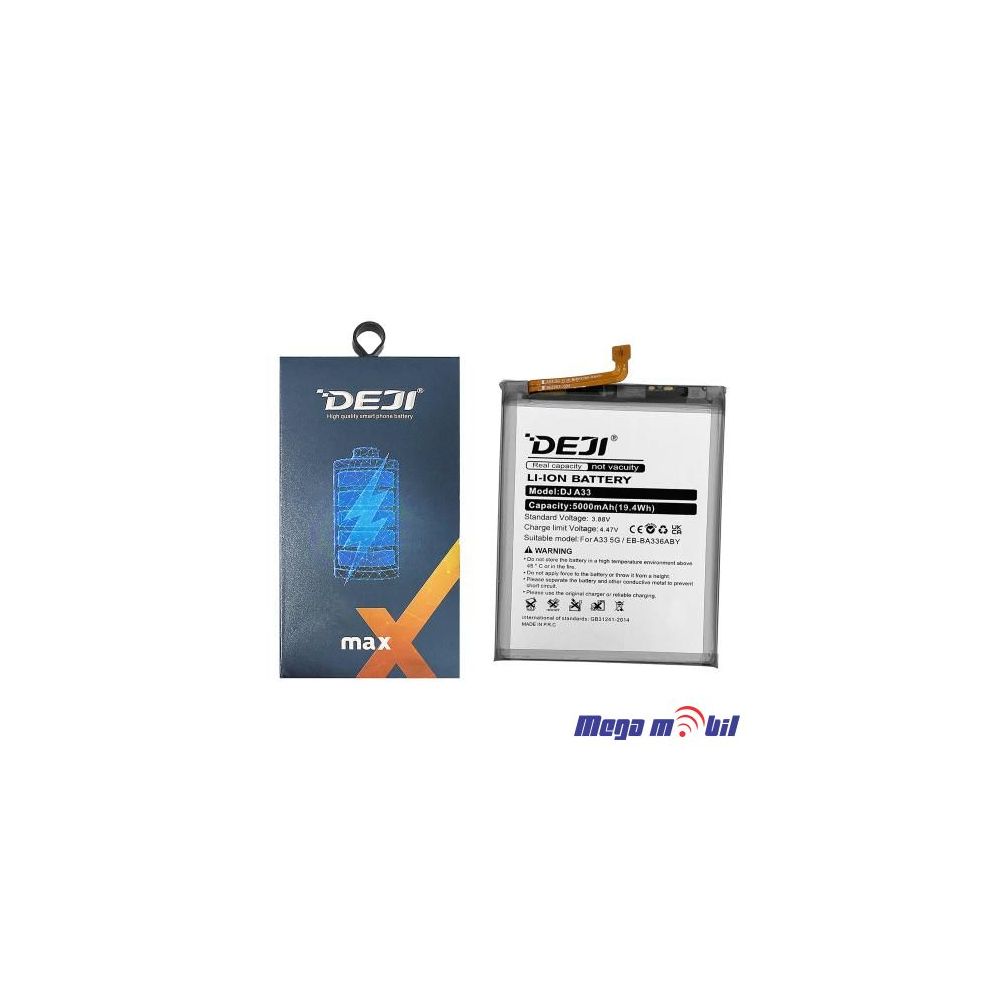 Baterija Samsung A33 5G/ A336B  /A53 /A356B EB-BA336ABY Deji (5000mAh) 