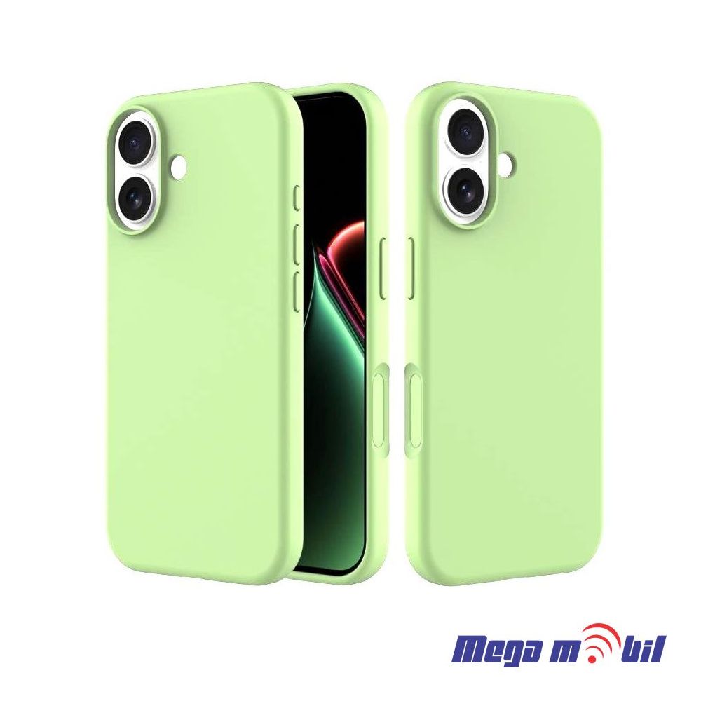 Futrola iPhone 17 Silicon Color light green