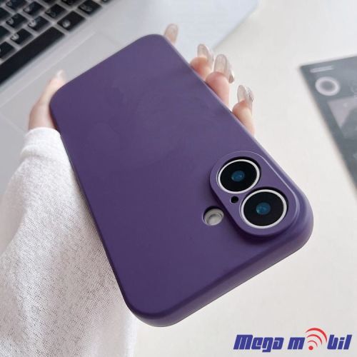Futrola iPhone 17 Silicon Color dark purple