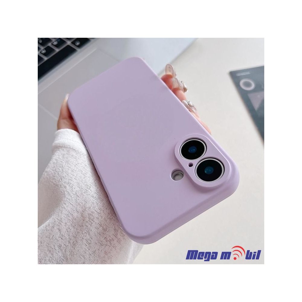 Futrola iPhone 17 Silicon Color light purple