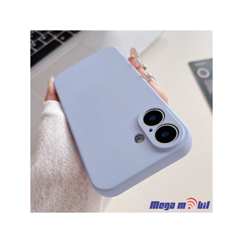 Futrola iPhone 17 Silicon Color light blue