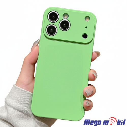 Futrola iPhone 17 Pro Silicon Color light green