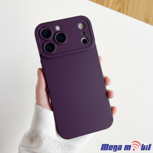 Futrola iPhone 17 Pro Silicon Color dark purple