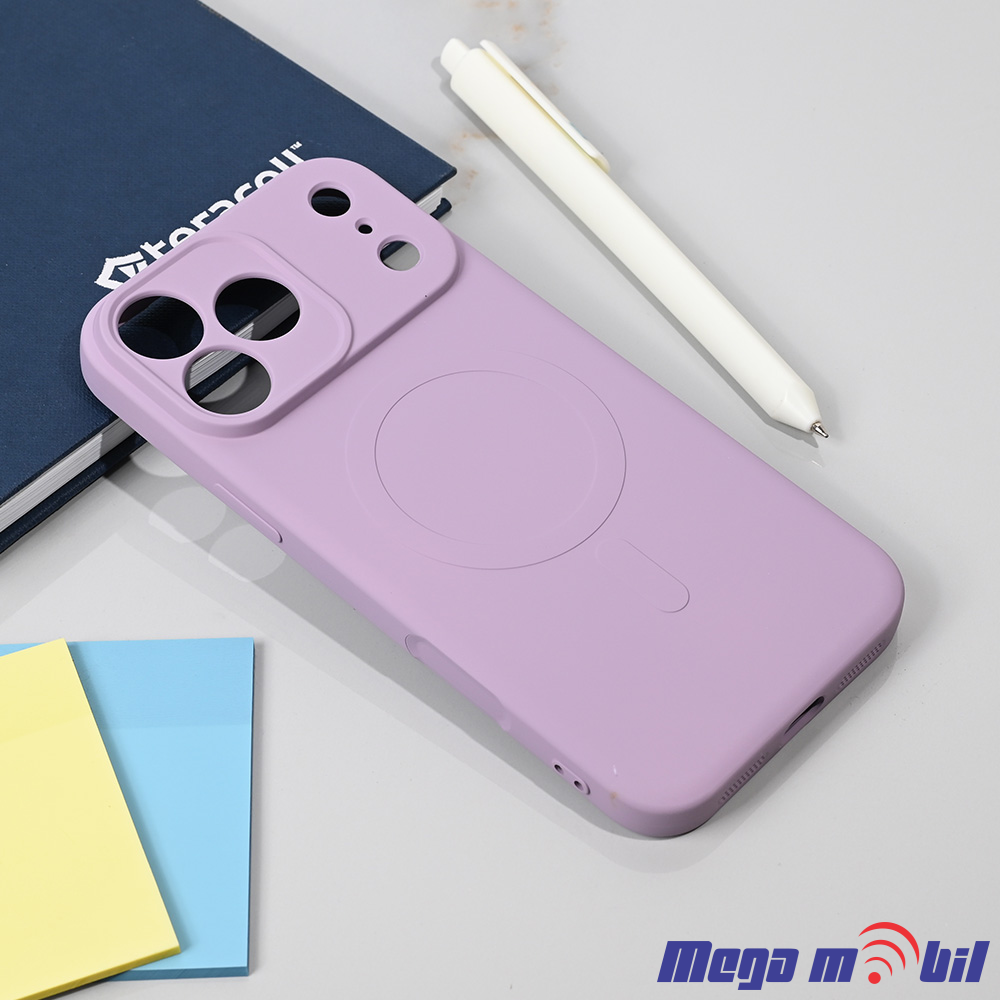 Futrola iPhone 17 Pro Max Pudding Magsafe light purple