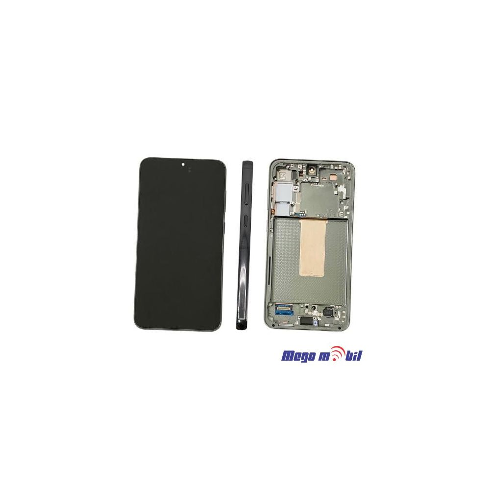 Ekran Samsung S916B S23 Plus 5G SO RAMKA Green full org SH
