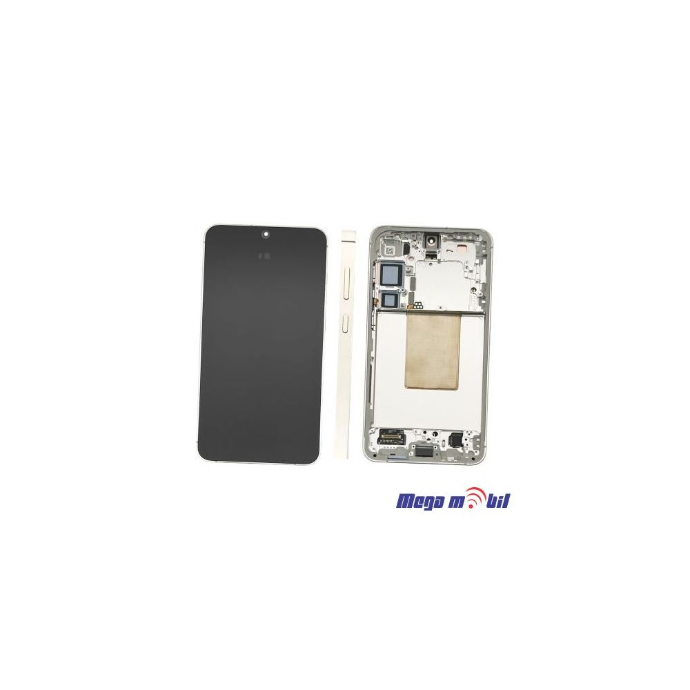 Ekran Samsung S926B S24 Plus SO RAMKA Yellow full org SH
