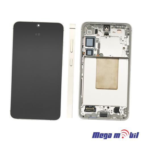 Ekran Samsung S926B S24 Plus SO RAMKA Yellow full org SH