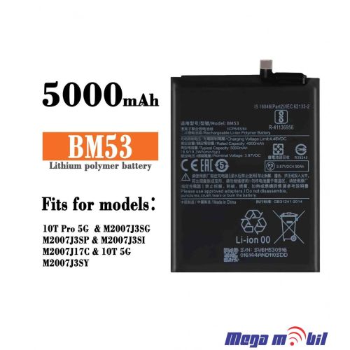 Baterija Xiaomi Redmi Note 10t 5g 10 BM53
