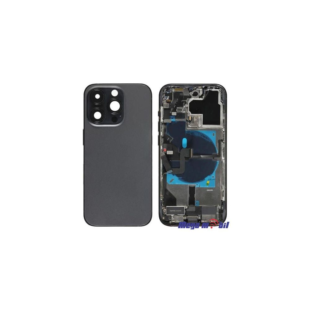 Maska A klasa iPhone 14 Pro Max black so flet za volume i on/off 