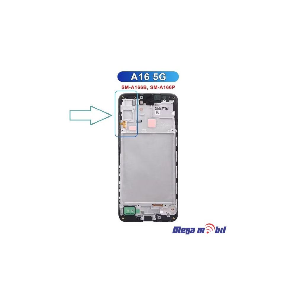 Ekran Samsung A166B/ A16 5G SO RAMKA OLED