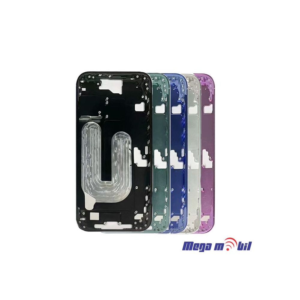 Maska sredisna iPhone 16 Plus green so flet za volume i on/off 