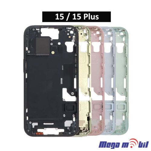 Maska sredisna iPhone 15 green so flet za volume i on/off 