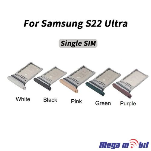 Drzac za Sim Samsung S901/ S22/ G906/ S22 Plus/ G908/ S22 Ultra purple