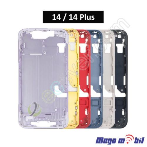 Maska sredisna iPhone 14 Plus starlight