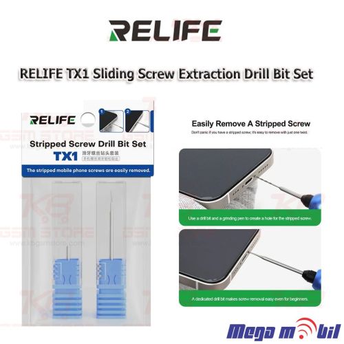 Set za vadenje strafovi RELIFE TX1