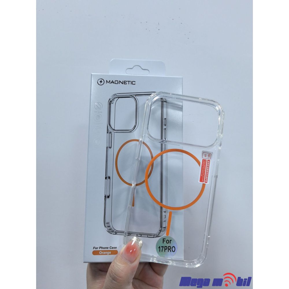 Futrola iPhone 17 Air Magsafe Ring orange