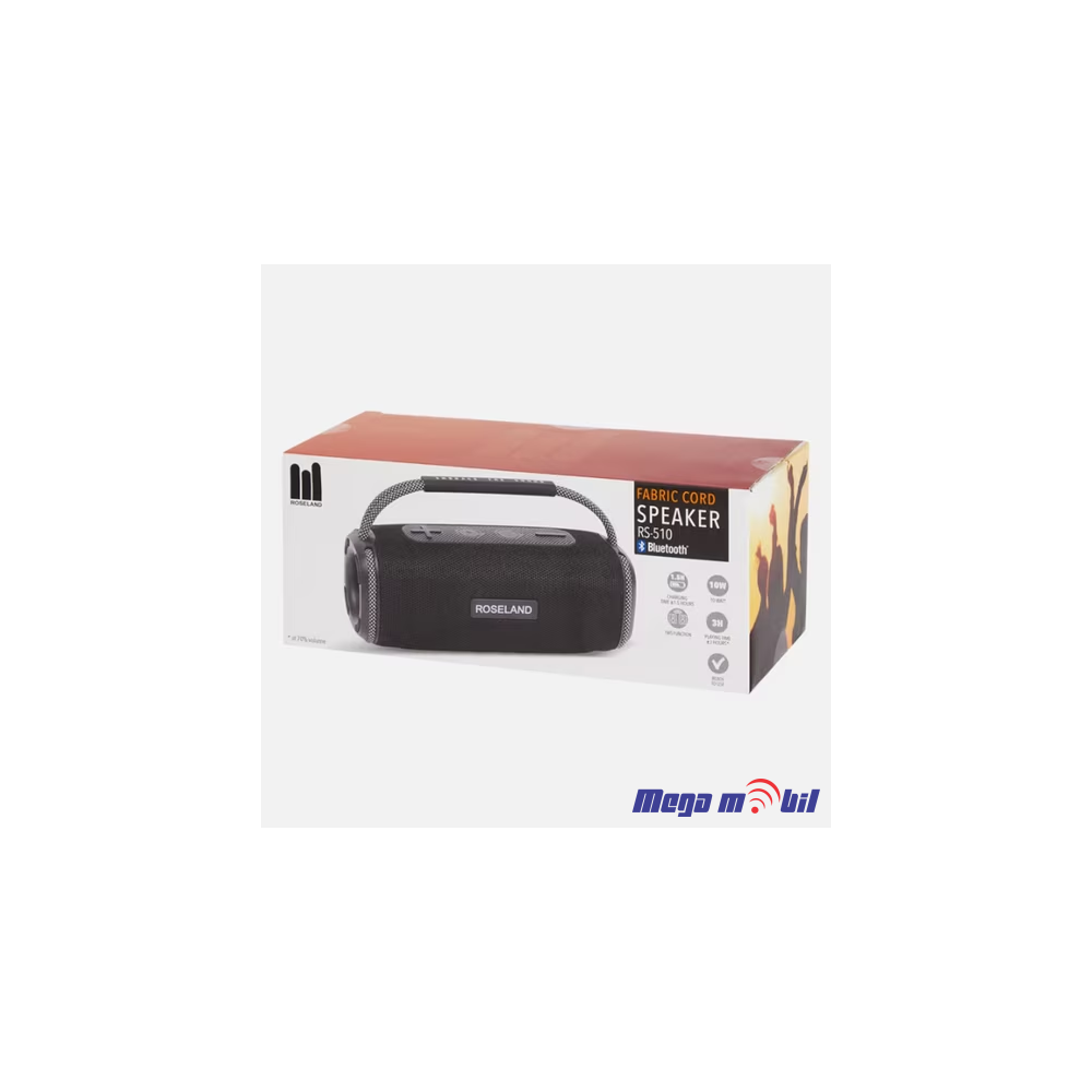 Zvucnik Bluetooth ROSELAND RS-510 black
