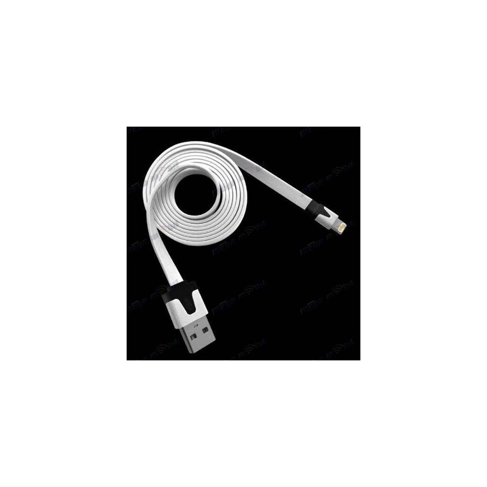 Data Kabel iPhone Flat White 1m