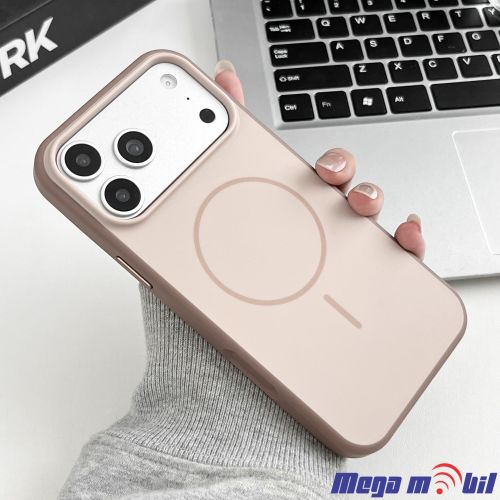 Futrola iPhone 15 Pro Max Magsafe Slim beige
