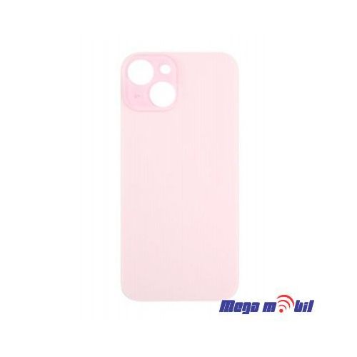 Zadno staklo iPhone 15 Pink Big Camera Hole.