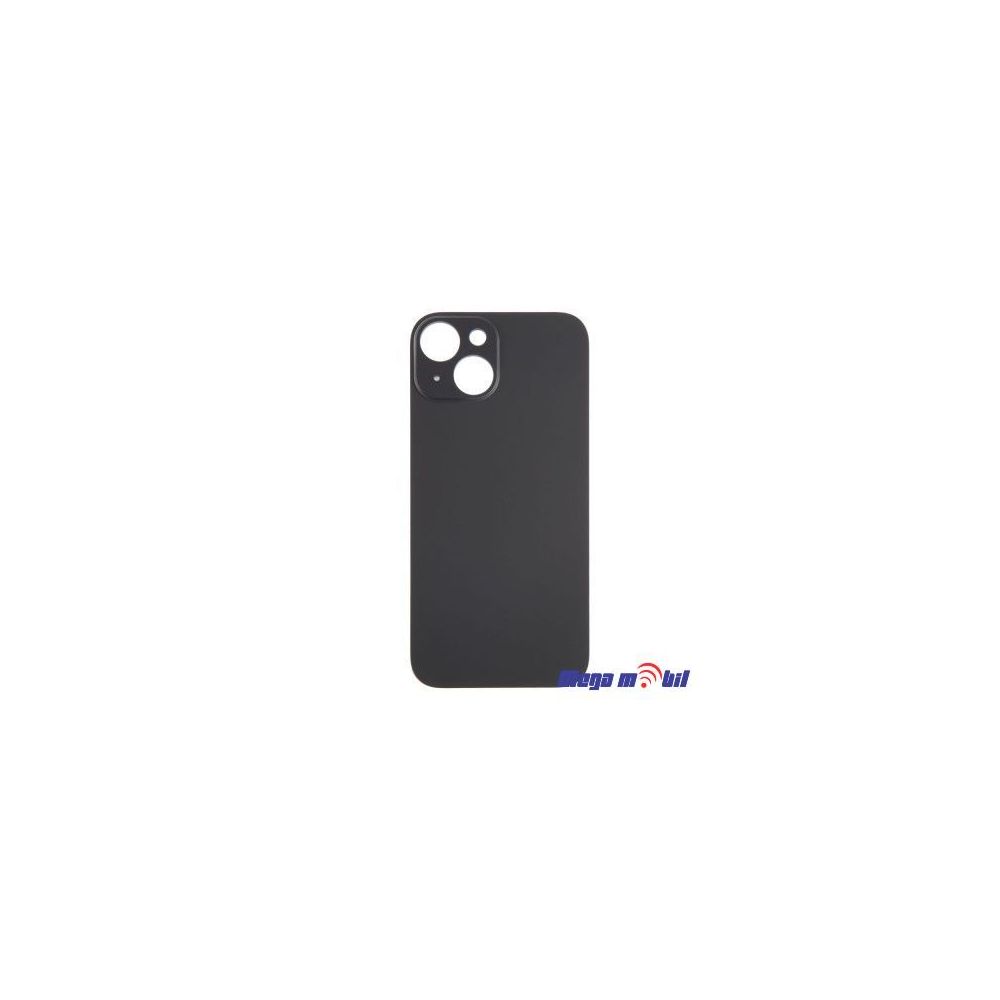 Zadno staklo iPhone 15 Plus Black Big Camera Hole.