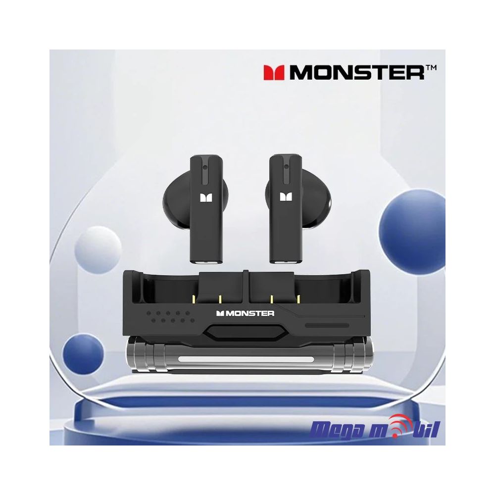 Slusalki Bluetooth MONSTER Maxstar MQT45 black