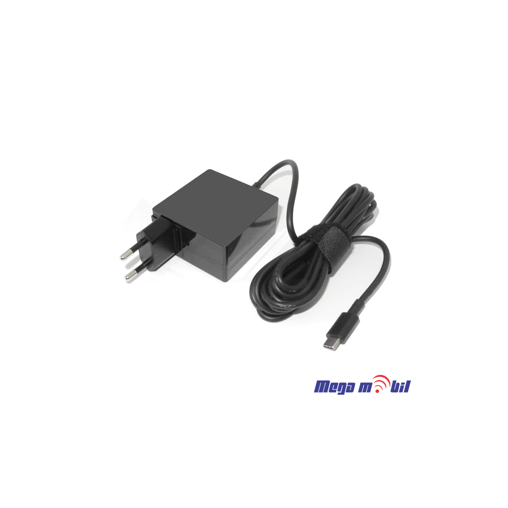 Polnac za laptop univerzalen 100W Type C 20V 5A/ 15V 3A/ 9V 3A/ 5V 3A