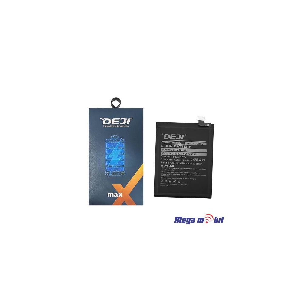 Baterija Xiaomi Redmi Note 12 4G BN5M Deji (5000mAh)