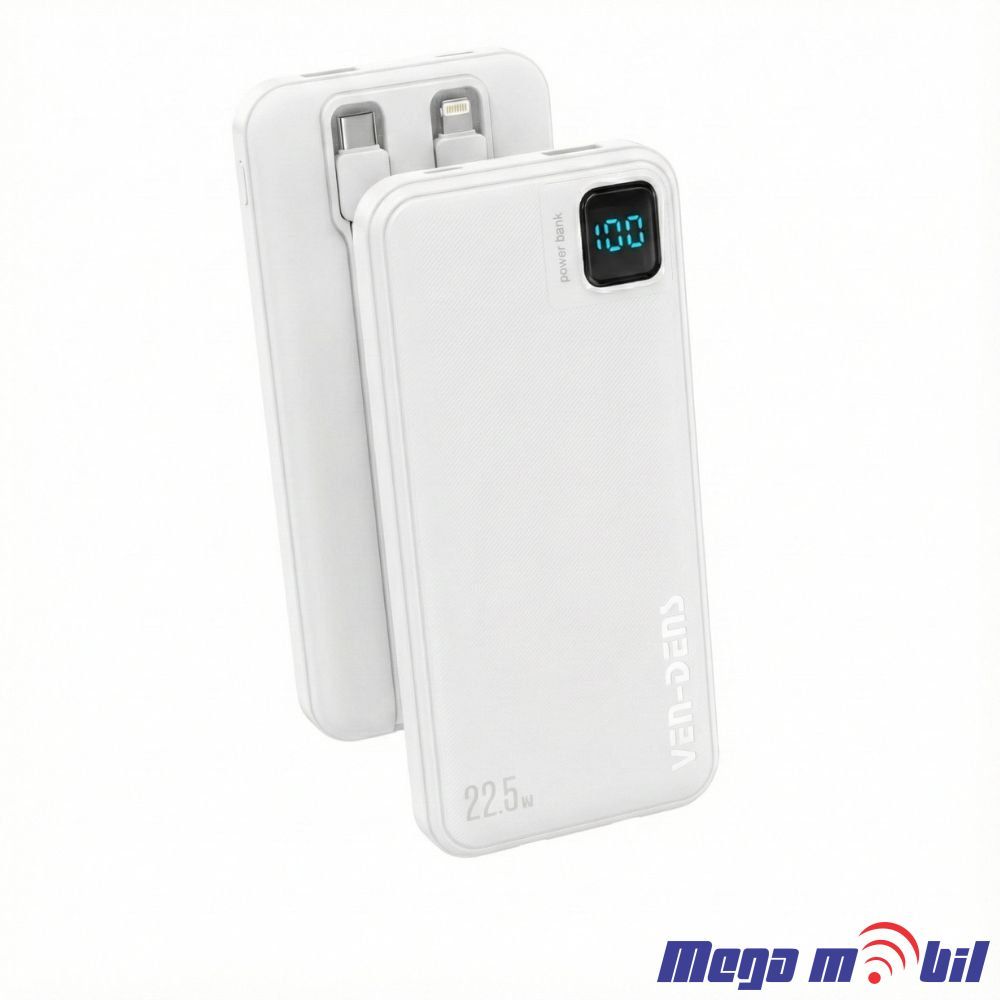 Baterija eksterna 10000mAh VD-PB060 white