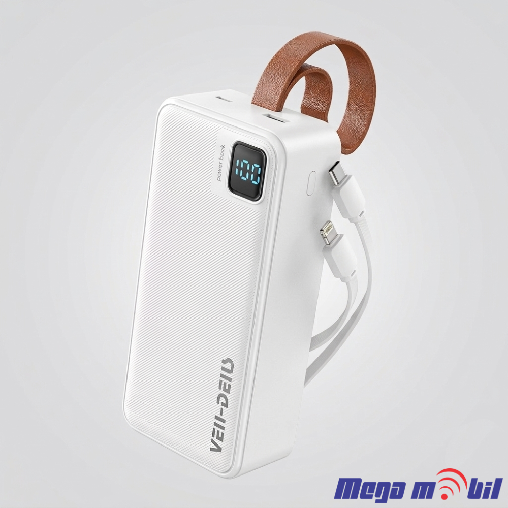 Baterija eksterna 30000mAh VD-PB062 white