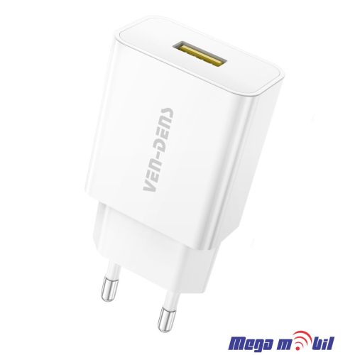 Polnac 220V VD-TC016BA USB 2.1A white