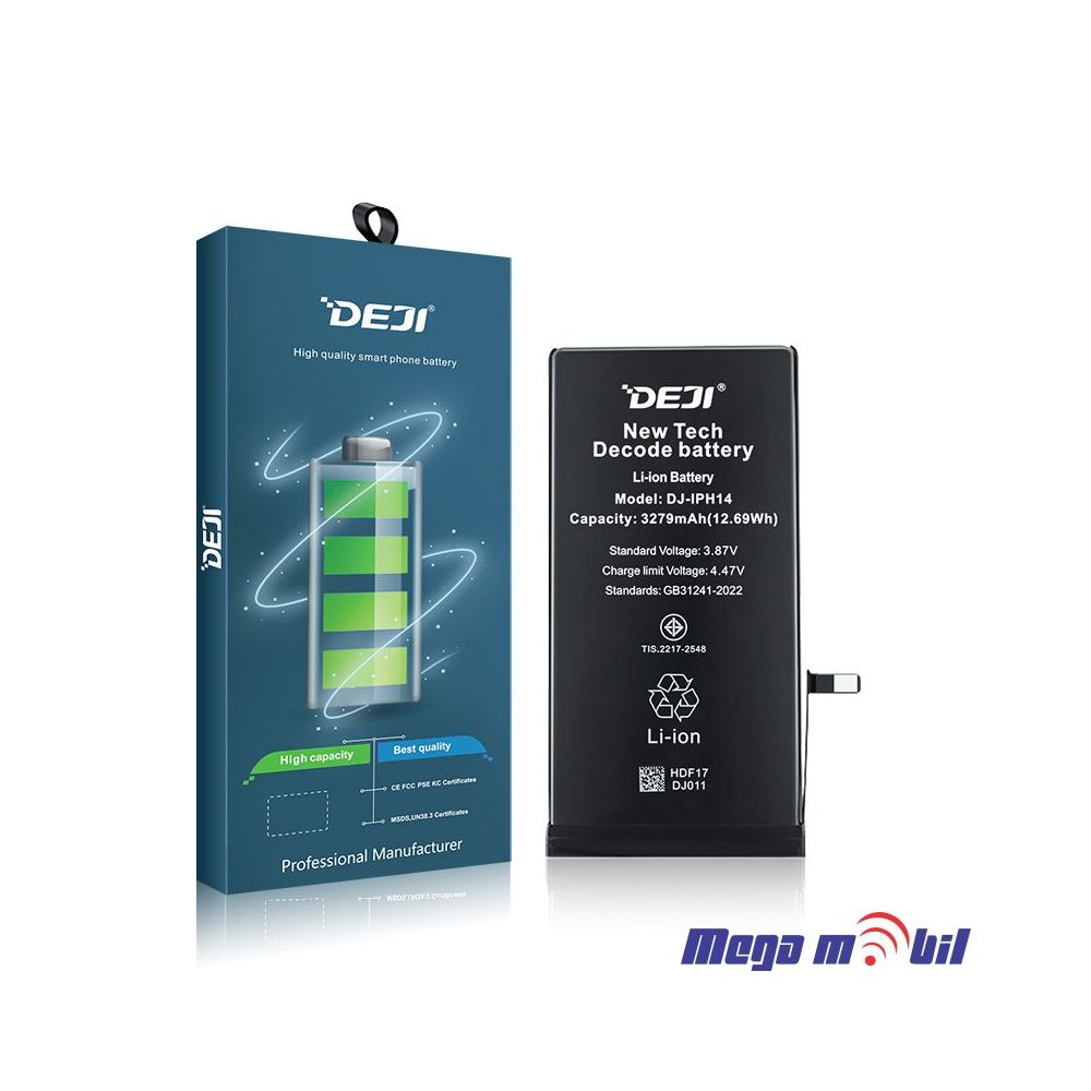Baterija iPhone 15 Deji Genuine (3520mAh)