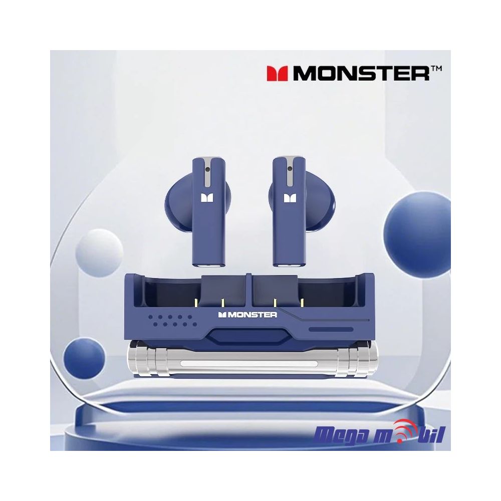 Slusalki Bluetooth MONSTER Maxstar MQT45 blue