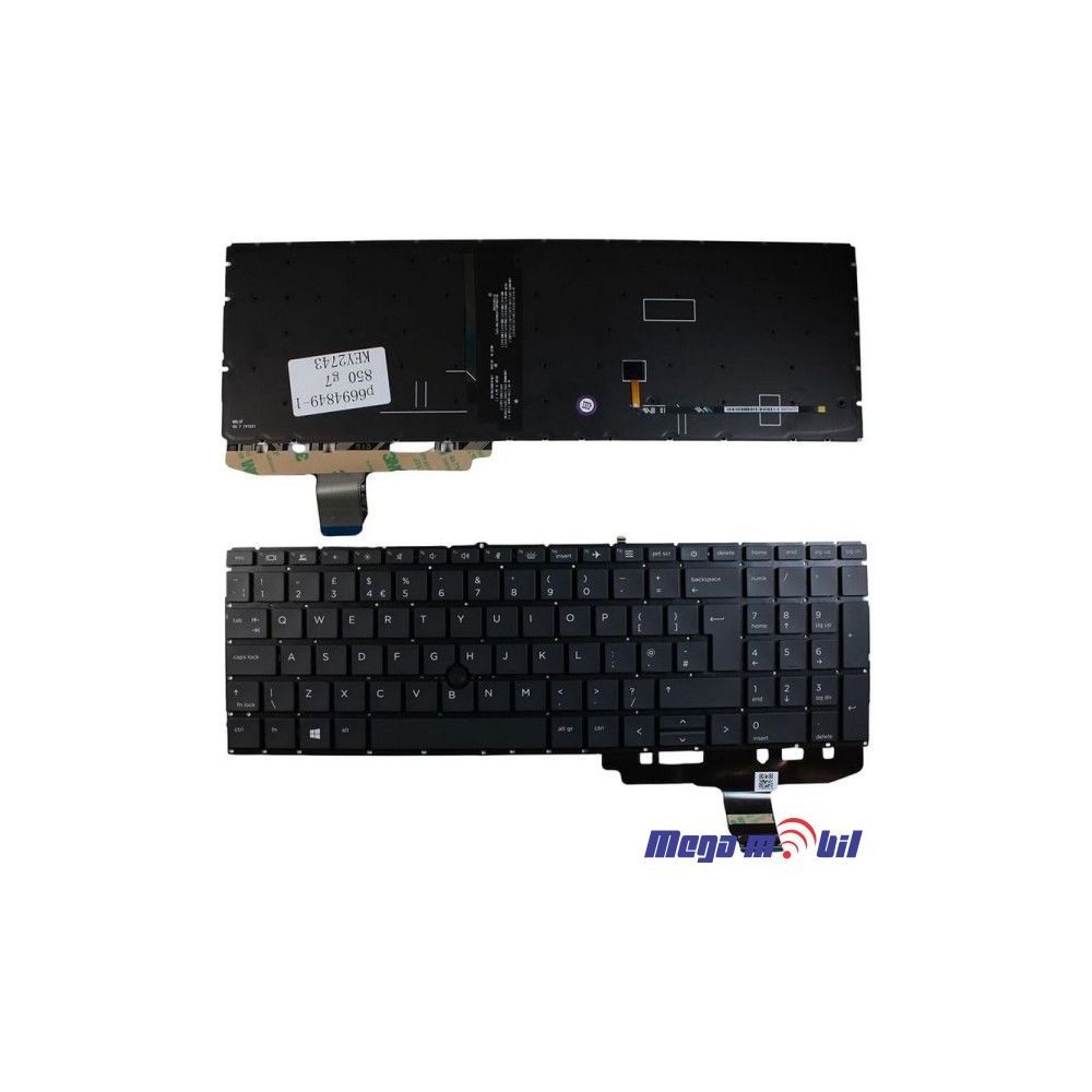 Tastatura za laptop HP Elitebook 850 G7 G8 855 G7 G8 so backlight Pointer/Big Enter