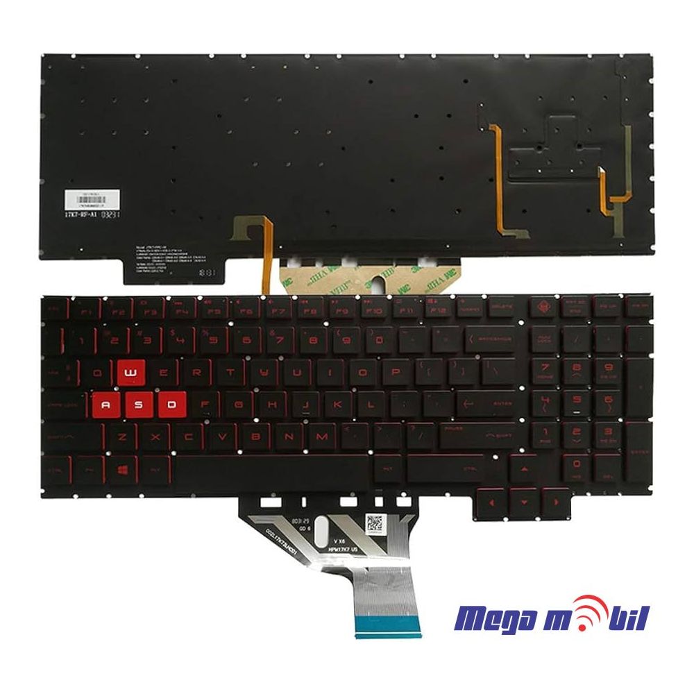 Tastatura za laptop HP Omen 15-CE so backlight RGB