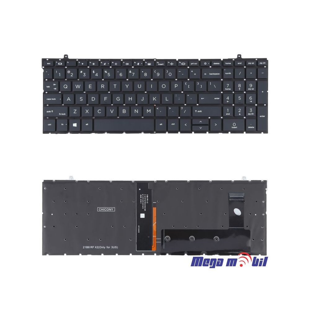 Tastatura za laptop HP Probook 450 G9 455 G9 455R G9 so backlight