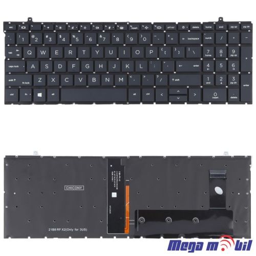Tastatura za laptop HP Probook 450 G9 455 G9 455R G9 so backlight