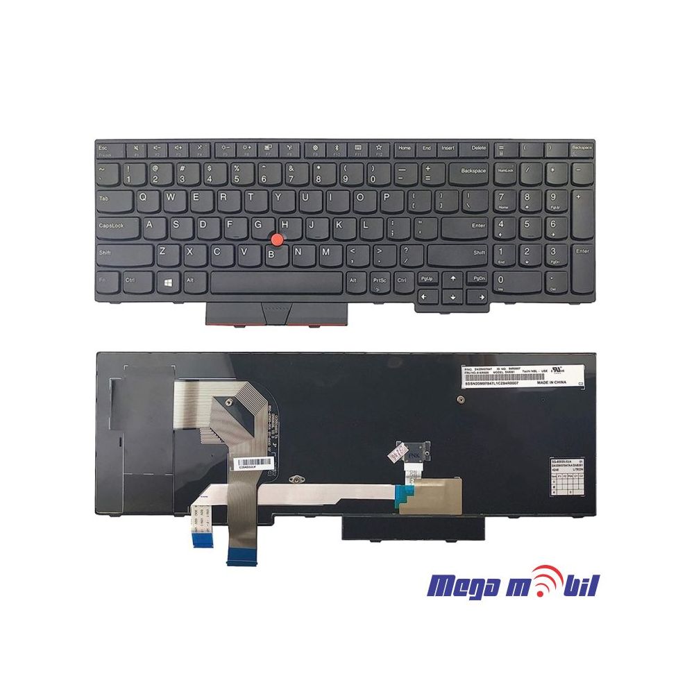 Tastatura za laptop Lenovo Thinkpad T570 T575 T580 so pointer