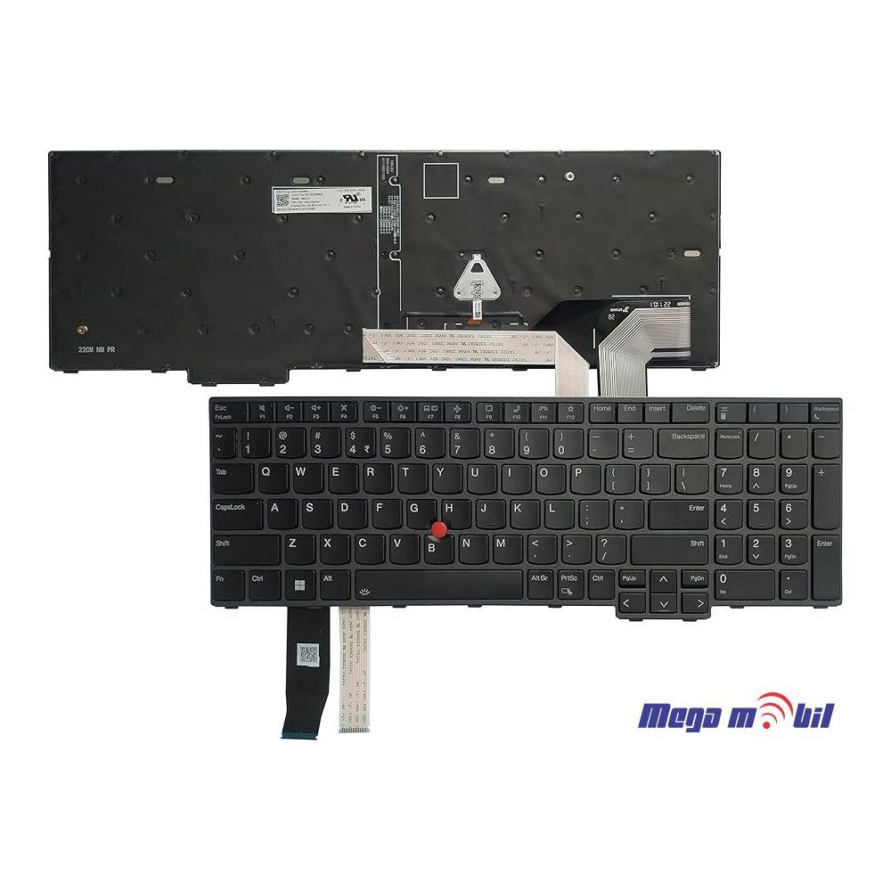Tastatura za laptop Lenovo Thinkpad T16 Gen 1 so backlight ORG