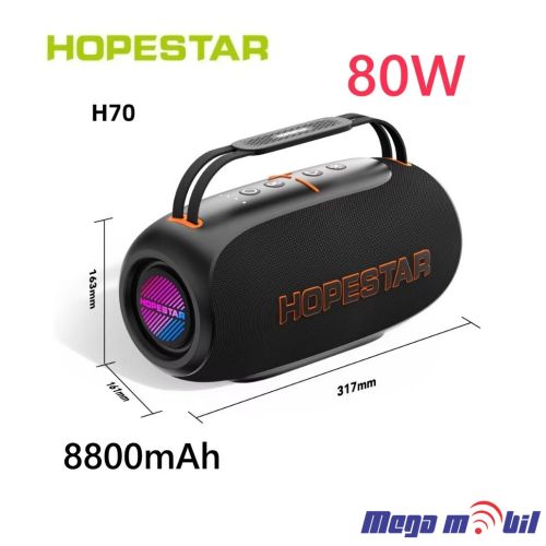 Zvucnik Bluetooth Hopestar H70 black