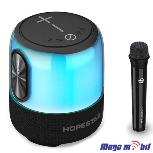 Zvucnik Bluetooth Karaoke Hopestar SC-01 so 1 mikrofon black