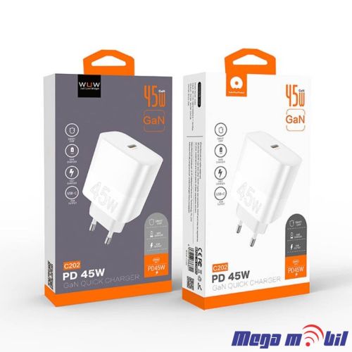 Polnac 220V WUW-C202 PD 45W GaN